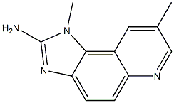 2-Amino-1,8-dimethyl-1H-imidazo[4,5-f]quinoline Structure