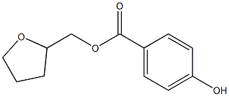 p-Hydroxybenzoic acid 2,3,4,5-tetrahydrofuran-2-ylmethyl ester Structure