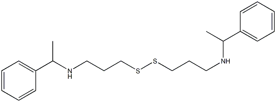 Bis[3-[(1-phenylethyl)amino]propyl] persulfide Structure