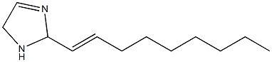 2-(1-Nonenyl)-3-imidazoline Structure