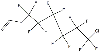 9-Chloro-4,4,5,5,6,6,7,7,8,8,9,9-dodecafluoro-1-nonene 구조식 이미지