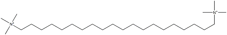 1,20-Icosanediylbis(trimethylaminium) Structure