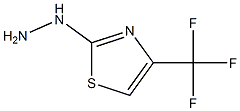 4-(Trifluoromethyl)thiazol-2-ylhydrazine Structure