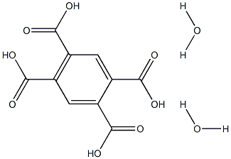 Pyromellitic acid dihydrate Structure