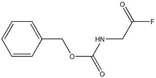 N-(Benzyloxycarbonyl)glycine fluoride 구조식 이미지