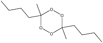 3,6-Dibutyl-3,6-dimethyl-1,2,4,5-tetroxane 구조식 이미지