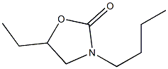 3-Butyl-5-ethyloxazolidin-2-one Structure