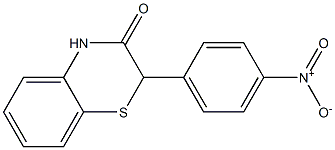 2-(4-Nitrophenyl)-2H-1,4-benzothiazin-3(4H)-one Structure