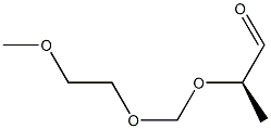 (R)-2-[(2-Methoxyethoxy)methoxy]propionaldehyde Structure