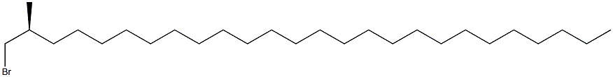 [S,(-)]-1-Bromo-2-methylhexacosane 구조식 이미지