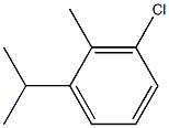 3-Chloro-2-methylcumene 구조식 이미지