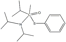 (2R,3R)-N,N-Diisopropyl-3-(phenylthio)-2-methyl(3-2H)butanamide Structure