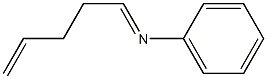 N-(4-Penten-1-ylidene)aniline Structure