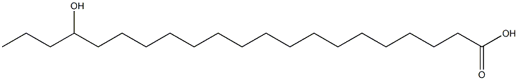 18-Hydroxyhenicosanoic acid Structure