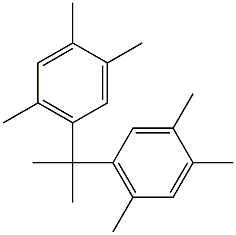 5,5'-Isopropylidenebis(1,2,4-trimethylbenzene) Structure