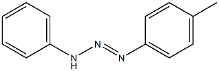 [[(4-Methylphenyl)azo]amino]benzene Structure