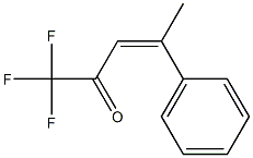 Trifluoromethyl[(Z)-2-phenyl-1-propenyl] ketone Structure