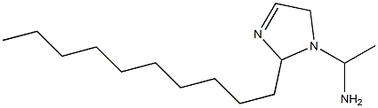 1-(1-Aminoethyl)-2-decyl-3-imidazoline Structure