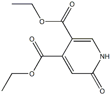 2-Oxo-1,2-dihydropyridine-4,5-dicarboxylic acid diethyl ester Structure