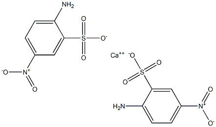 Bis(2-amino-5-nitrobenzenesulfonic acid)calcium salt Structure