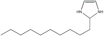 2-Decyl-4-imidazoline 구조식 이미지