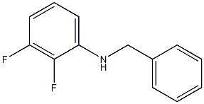 N-(2,3-Difluorophenyl)benzenemethanamine 구조식 이미지