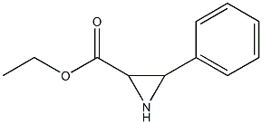 3-Phenylaziridine-2-carboxylic acid ethyl ester 구조식 이미지