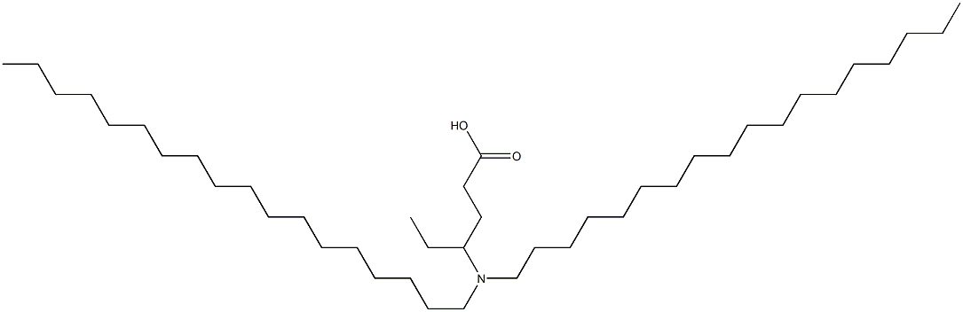 4-(Dioctadecylamino)hexanoic acid Structure