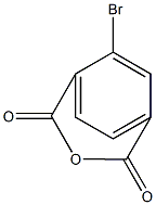 2-Bromo-1,4-benzenedicarboxylic anhydride Structure