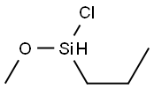 Chloro(methoxy)propylsilane 구조식 이미지