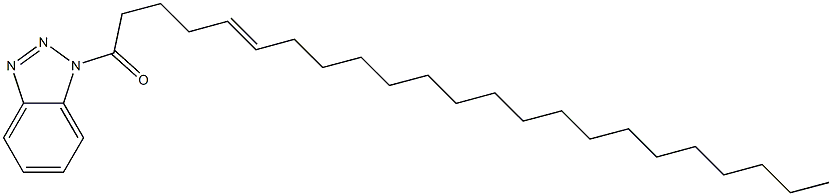 1-(1-Oxo-5-tricosenyl)-1H-benzotriazole 구조식 이미지