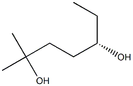 (4S)-4-Hydroxy-1,1-dimethyl-1-hexanol 구조식 이미지