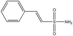 2-Phenylethenesulfonamide Structure