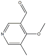 4-Methoxy-5-methylpyridine-3-carbaldehyde Structure