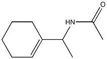 1-(1-Cyclohexenyl)-N-acetylethanamine 구조식 이미지