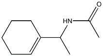 1-(1-Cyclohexenyl)-N-acetylethanamine Structure