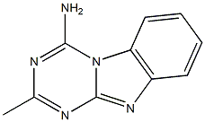 4-Amino-2-methyl-1,3,4a,9-tetraaza-4aH-fluorene 구조식 이미지