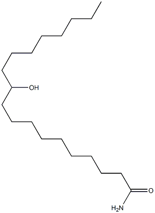 11-Hydroxynonadecanamide Structure