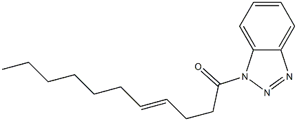 1-(4-Undecenoyl)-1H-benzotriazole 구조식 이미지