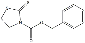 2-Thioxothiazolidine-3-carboxylic acid benzyl ester 구조식 이미지