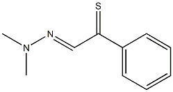 Thioxophenylacetaldehyde dimethyl hydrazone 구조식 이미지
