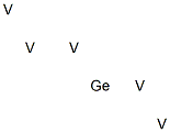 Pentavanadium germanium Structure