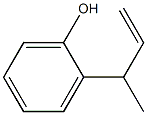 2-(1-Methyl-2-propenyl)phenol Structure