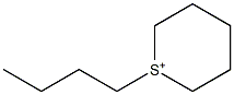 Hexahydro-1-butylthiopyrylium Structure