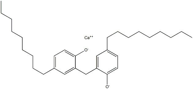 Calcium 2,2'-methylenebis(4-nonylphenoxide) 구조식 이미지