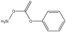 1-Phenoxy-1-(silyloxy)ethene 구조식 이미지