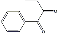 1-Phenyl-1,2-butanedione 구조식 이미지