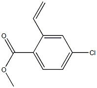 2-Ethenyl-4-chlorobenzoic acid methyl ester 구조식 이미지