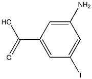 3-Amino-5-iodobenzoic acid Structure