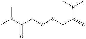 2,2'-Dithiobis(N,N-dimethylacetamide) Structure